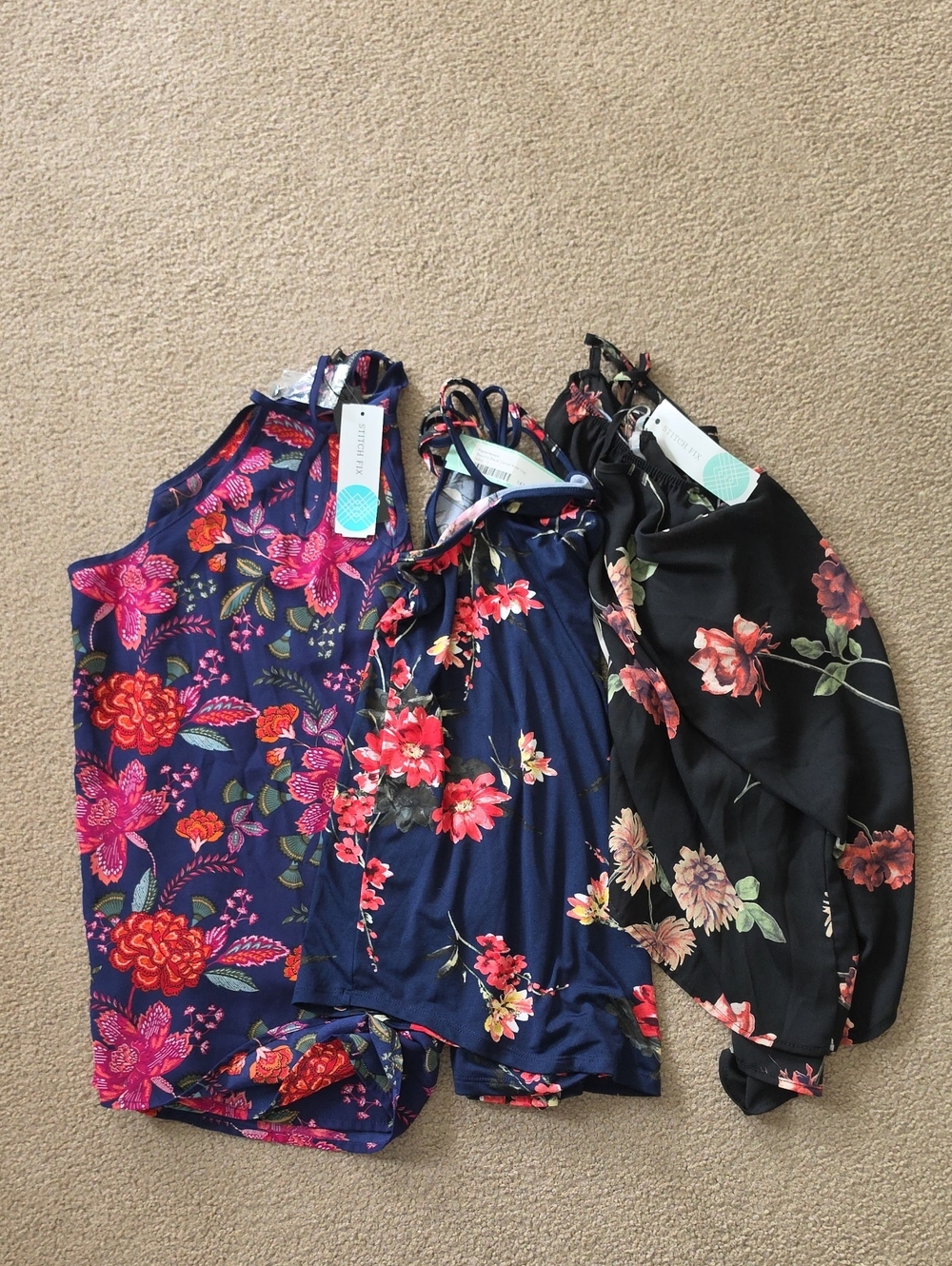 Lot Of 3 Women's Floral Tank Top - Stitch Fix